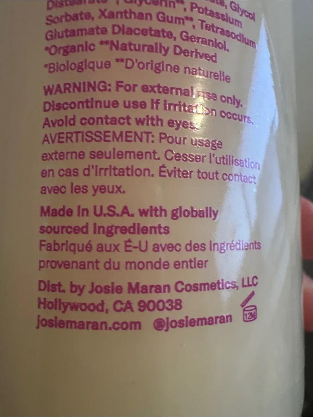 JOSIE MARAN Everybody Wash Now! Moisture Mousse Body Wash - Juicy Fruits New